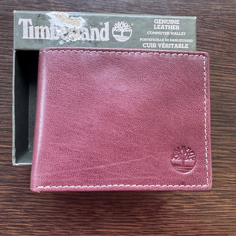 Brand new Timberland Brown leather wallet
